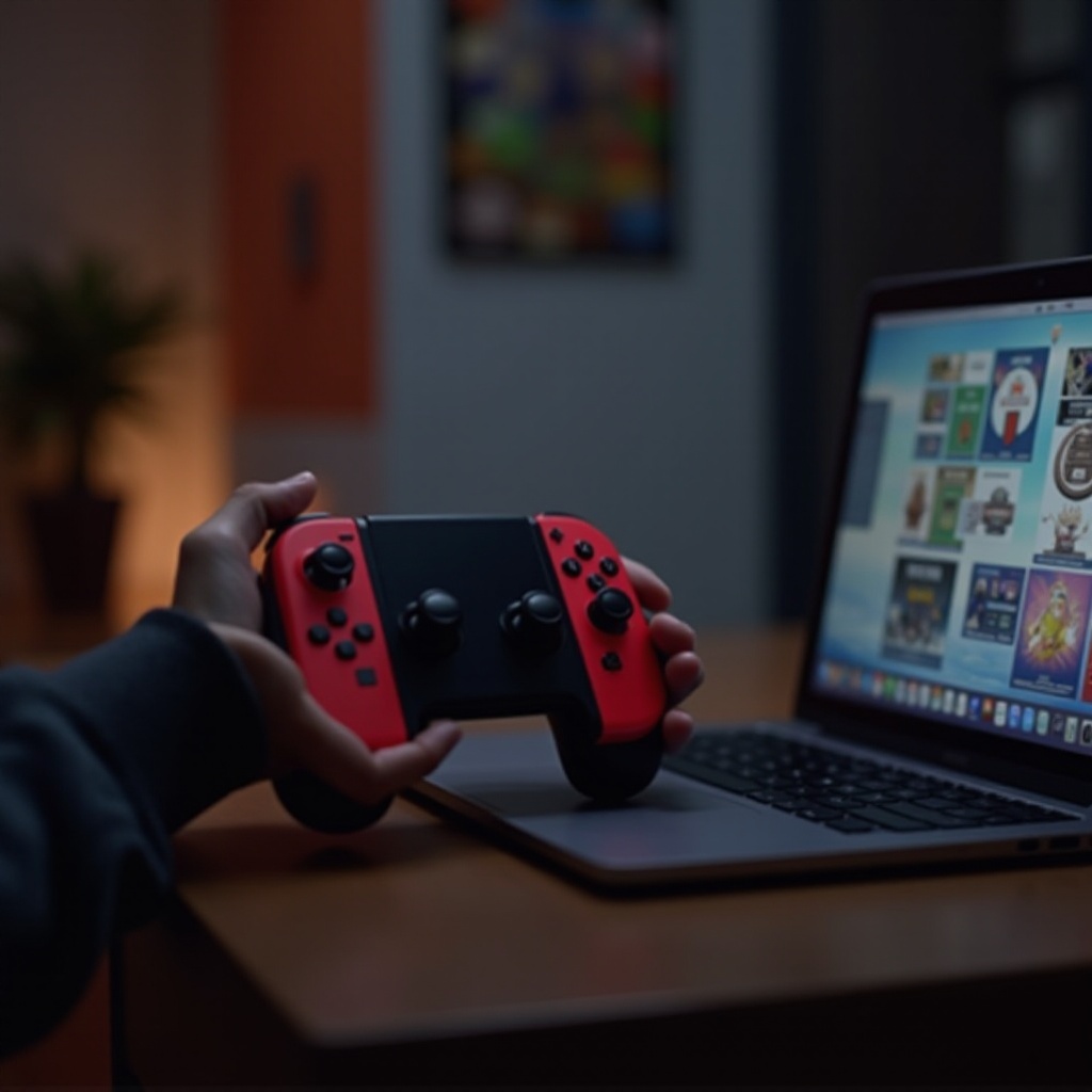 comment connecter la manette Nintendo Switch à un ordinateur portable