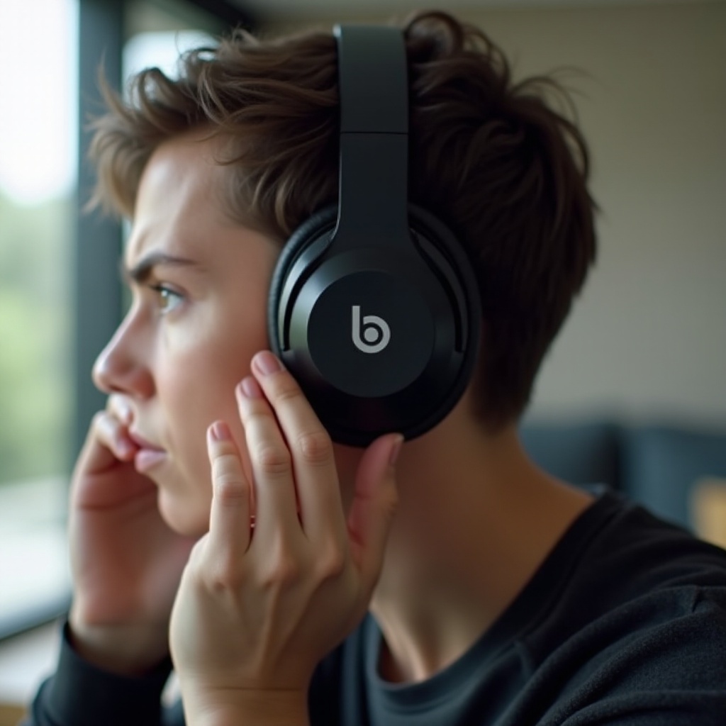 praskající zvuk u Beats Studio 3