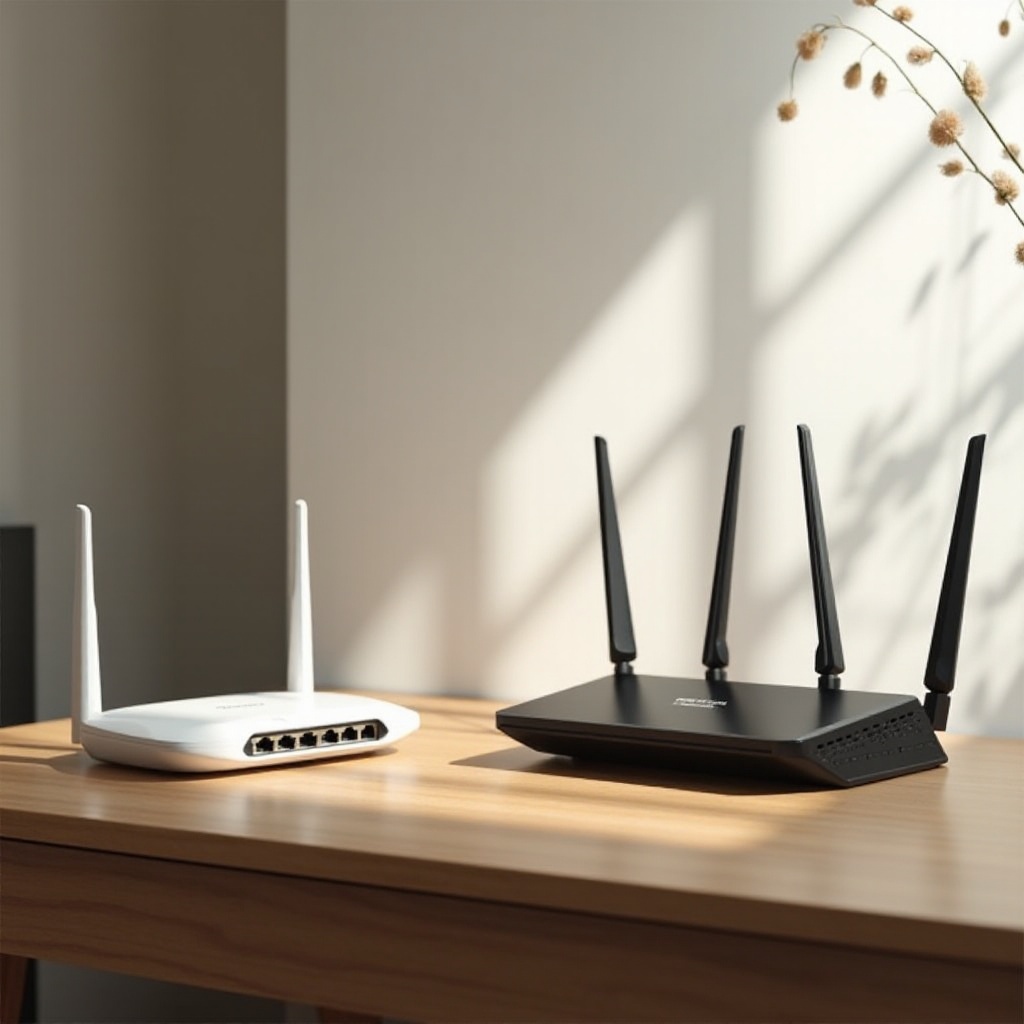 usar o segundo roteador como switch