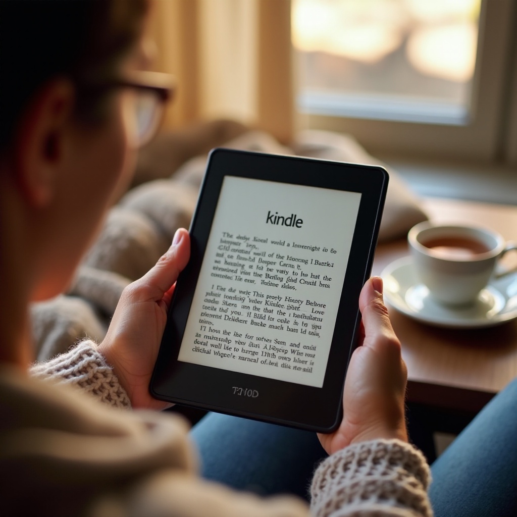 zmień ekran blokady Kindle