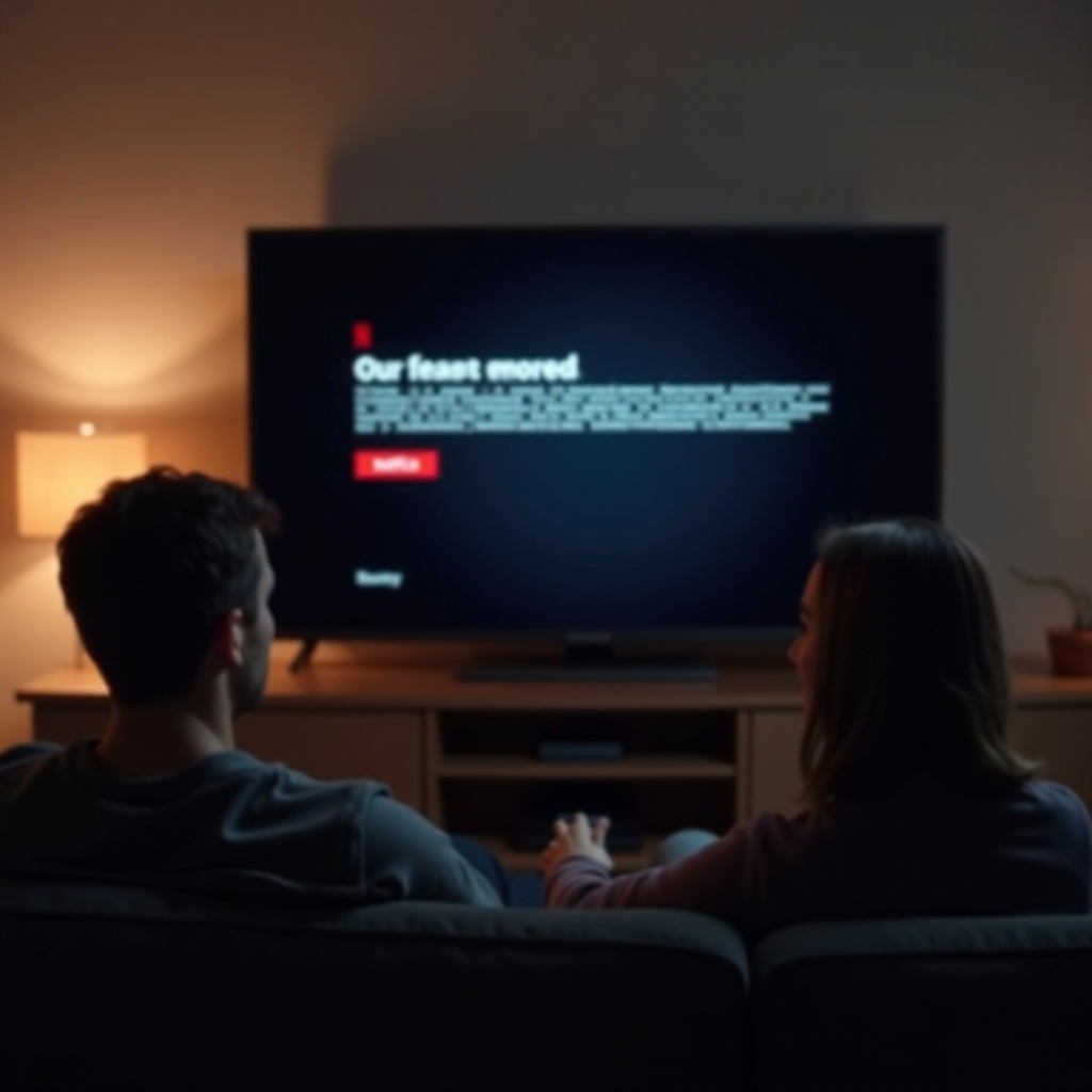 Netflix na televizi TCL Roku neustále padá