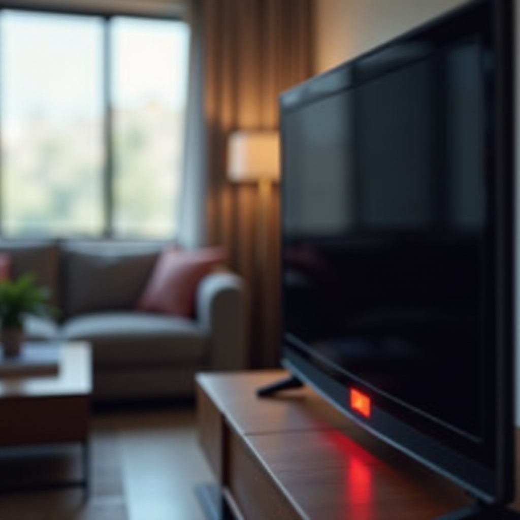 téléviseur Roku Onn clignote en rouge