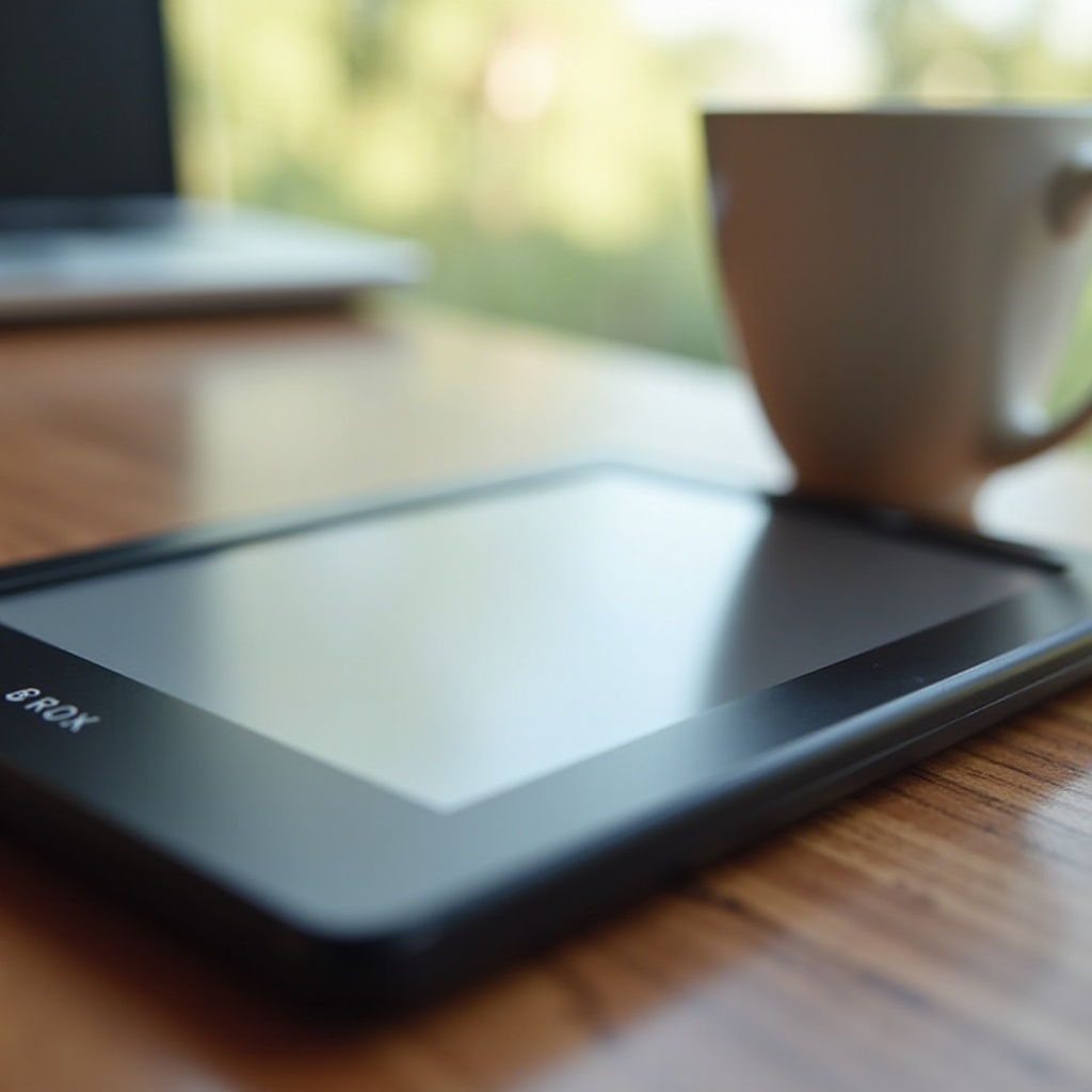 a Kindle képernyője elsötétül