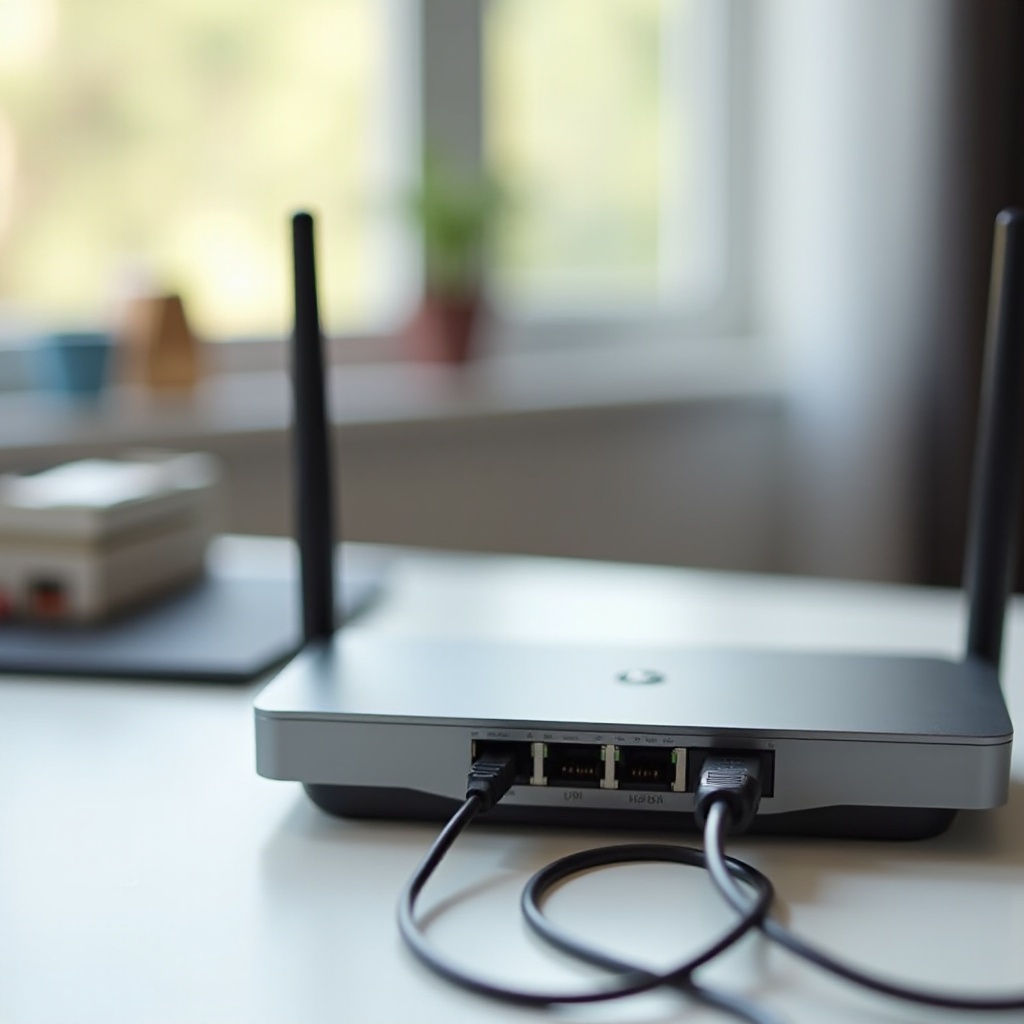 ethenet kabl povezan sa ruterom