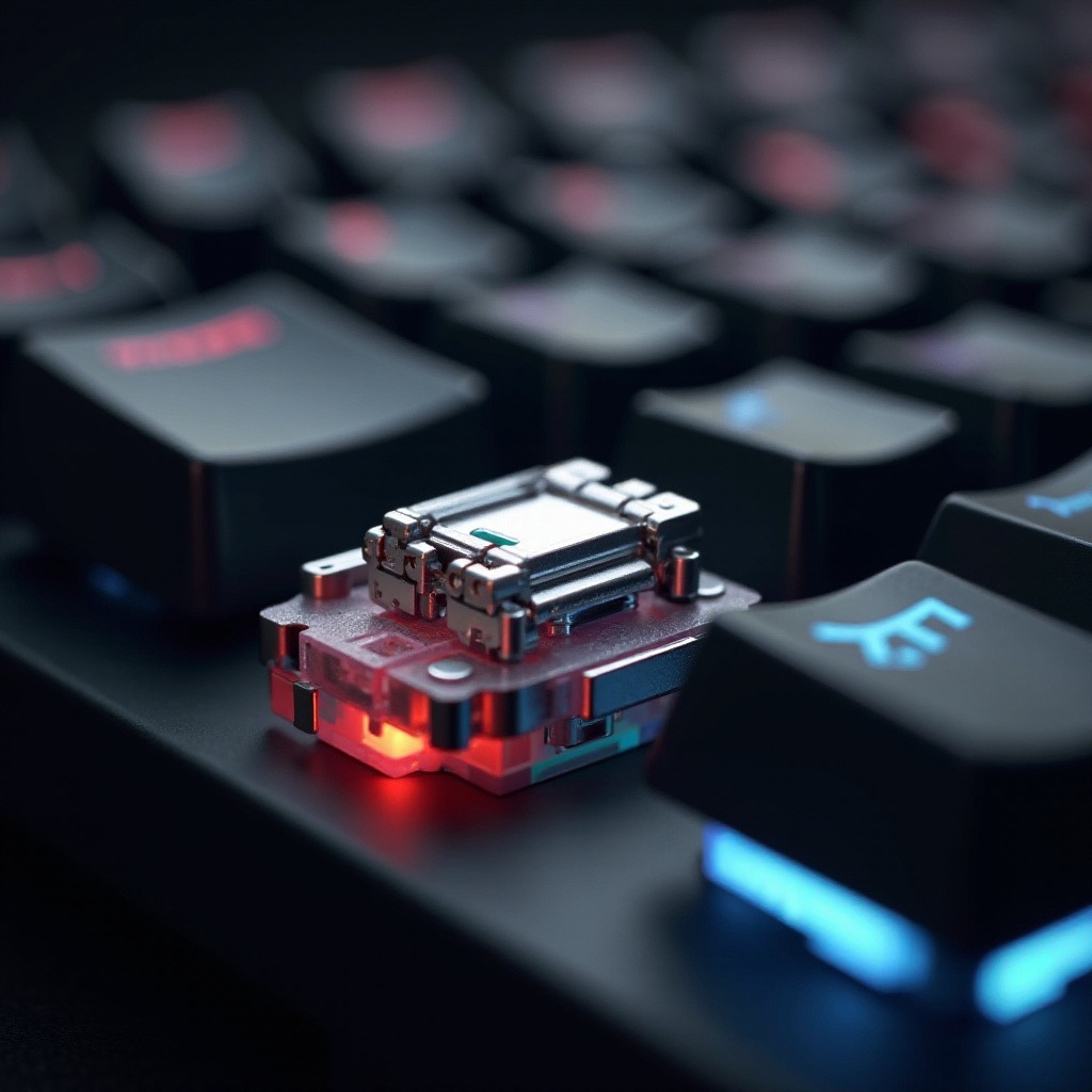 co jsou optické spínače klávesnice