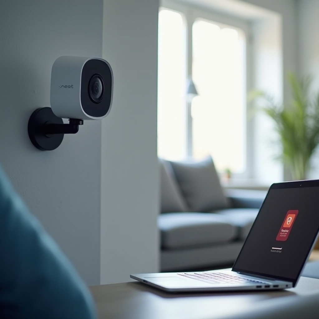 Nest Cam intérieur extérieur hors ligne