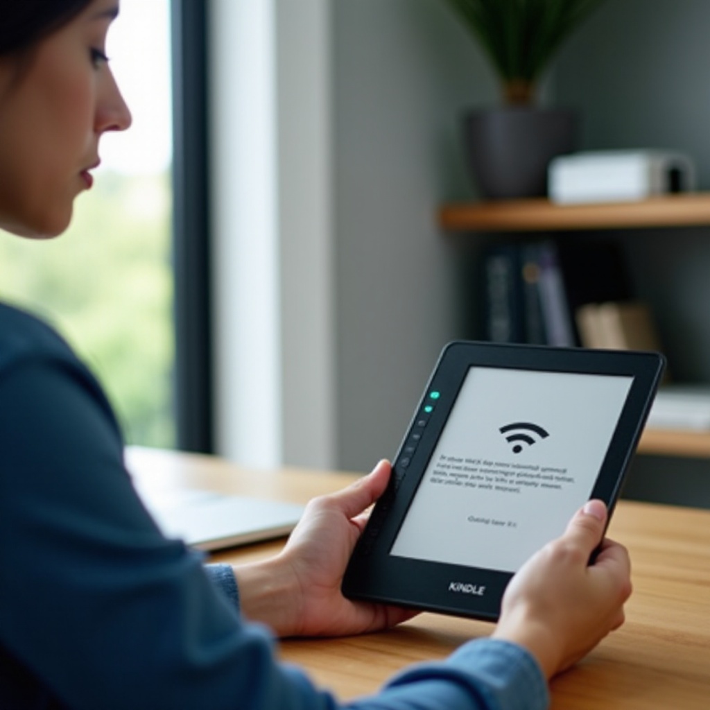 le Kindle ne se connecte pas au Wi-Fi