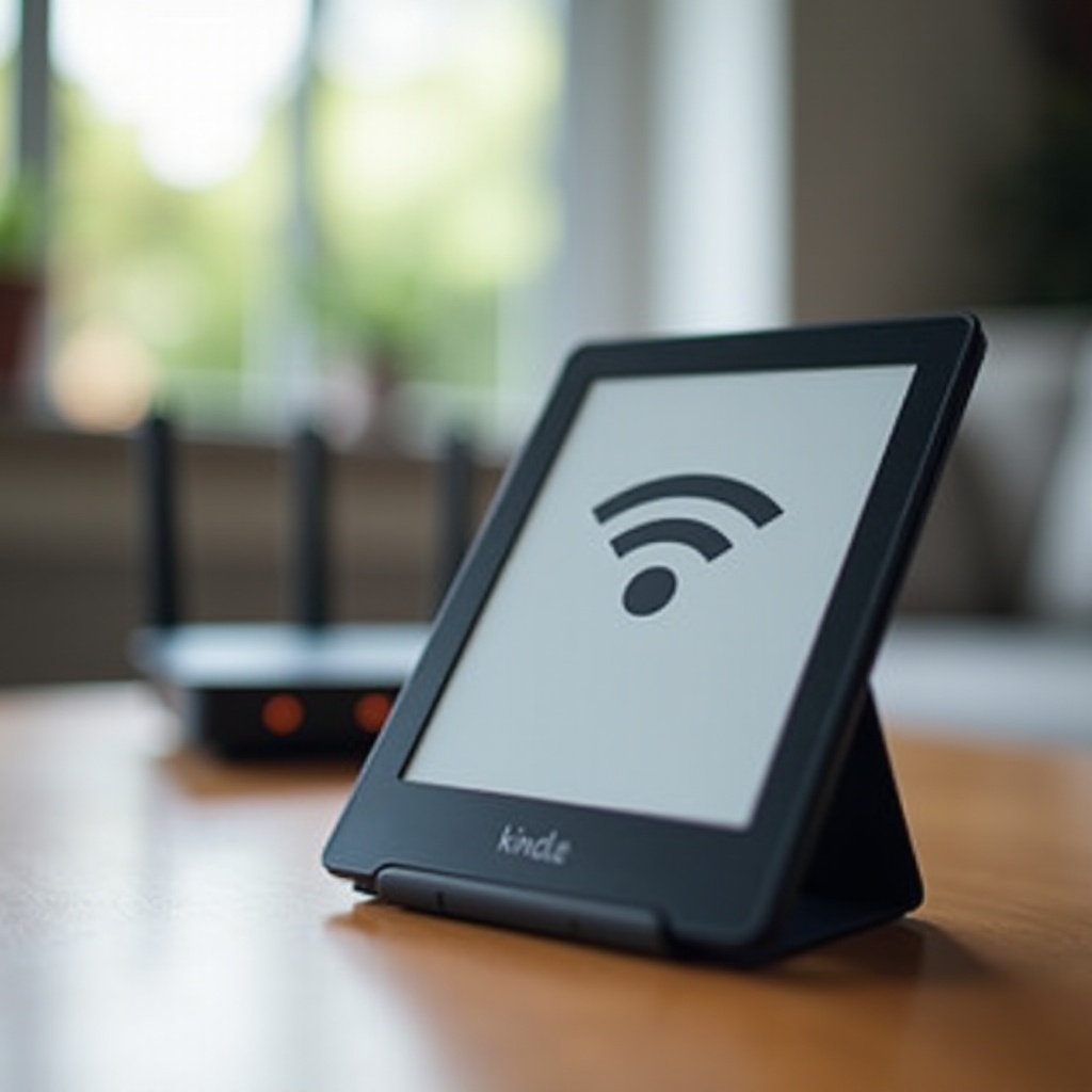o Kindle não se conecta ao Wi-Fi