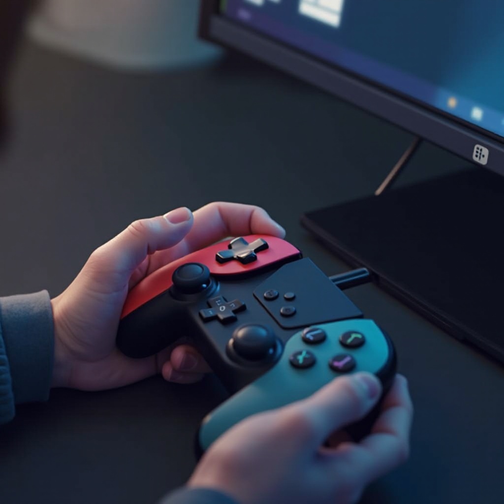 jak podłączyć kontroler switch pro do komputera