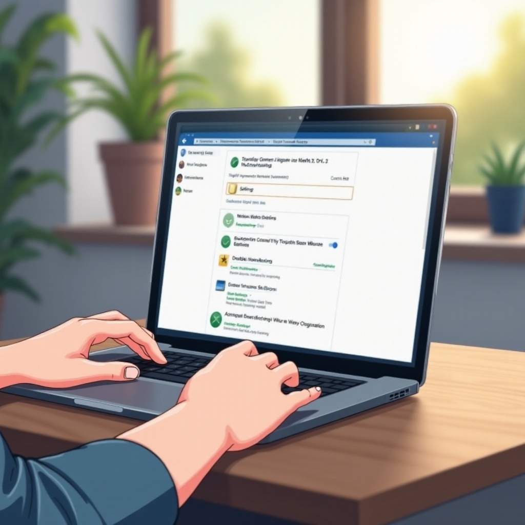 désactiver l'écran tactile sur l'ordinateur portable