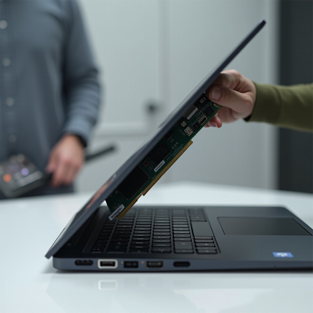 jak vložit grafickou kartu do notebooku