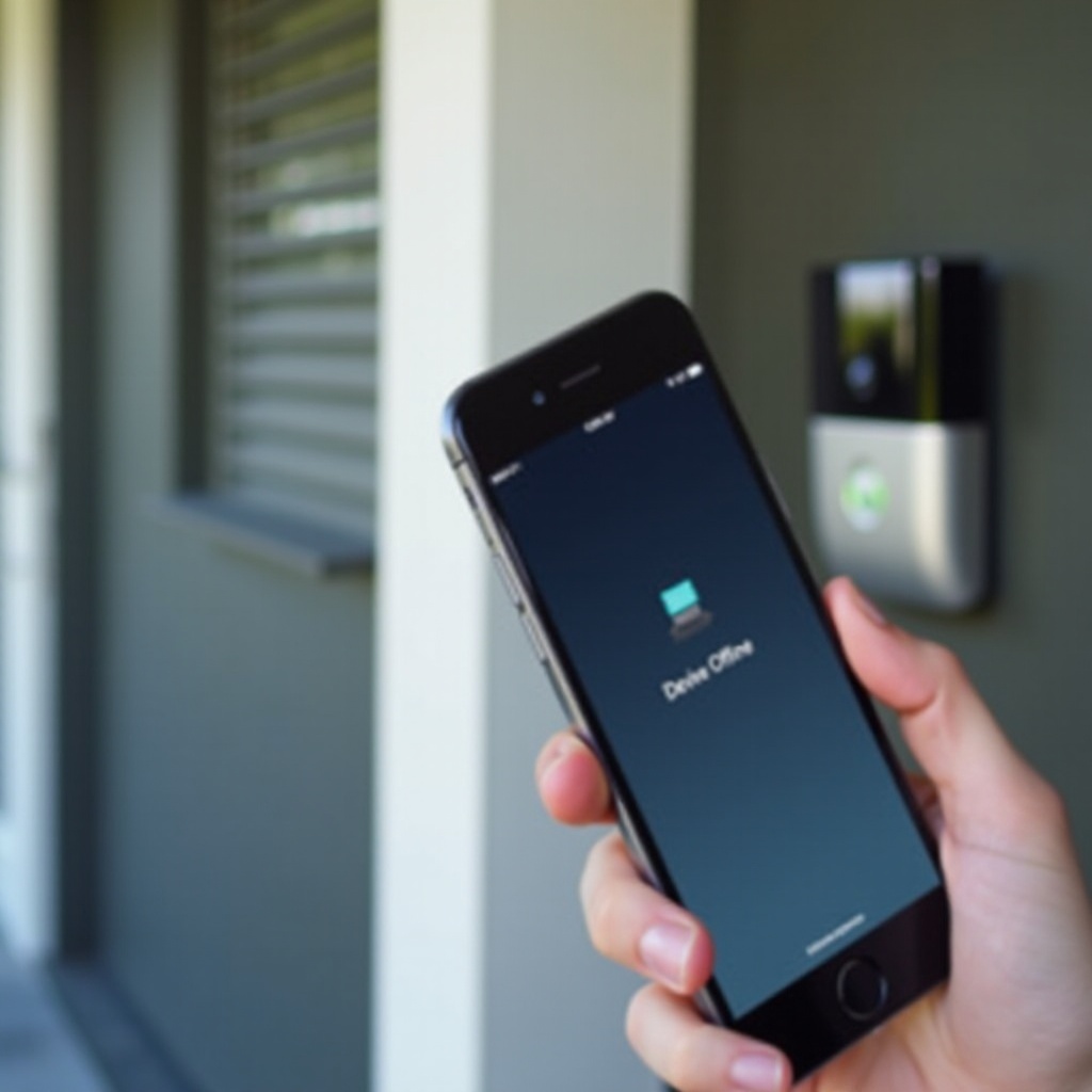 a campainha com câmera Nest fica constantemente offline