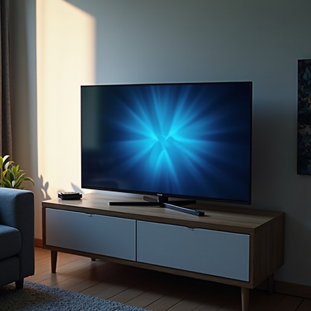 az Onn Roku tévé villog és ki-be kapcsol