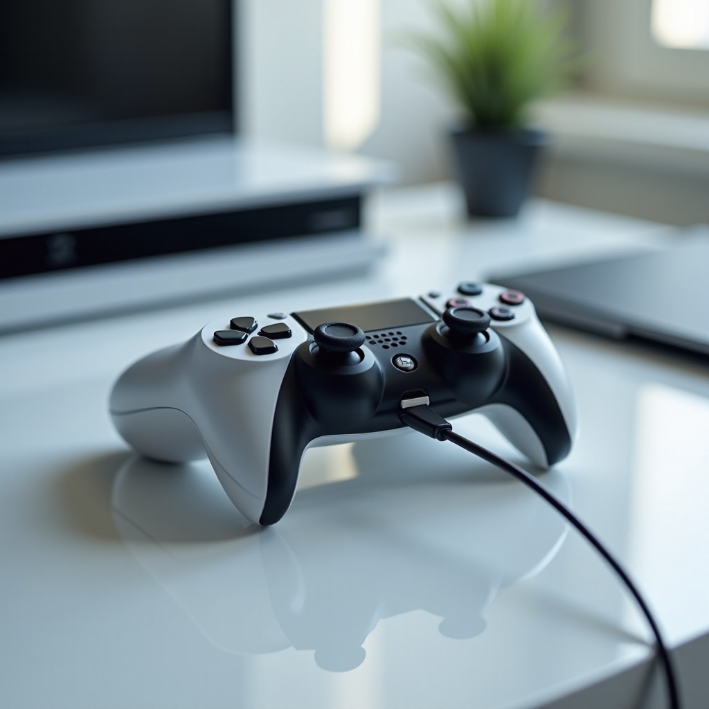 la manette PS5 ne s'allume pas et ne se recharge pas