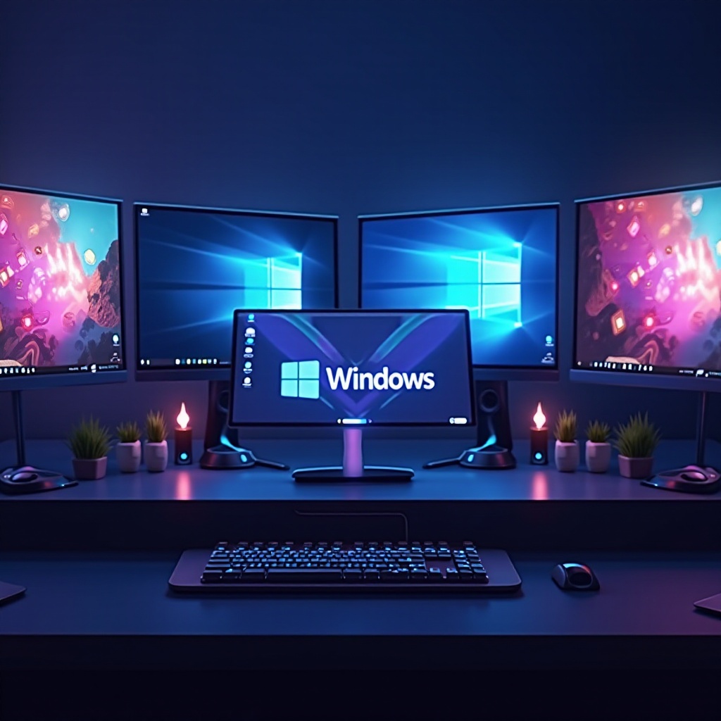quantos monitores o Windows 11 pode suportar