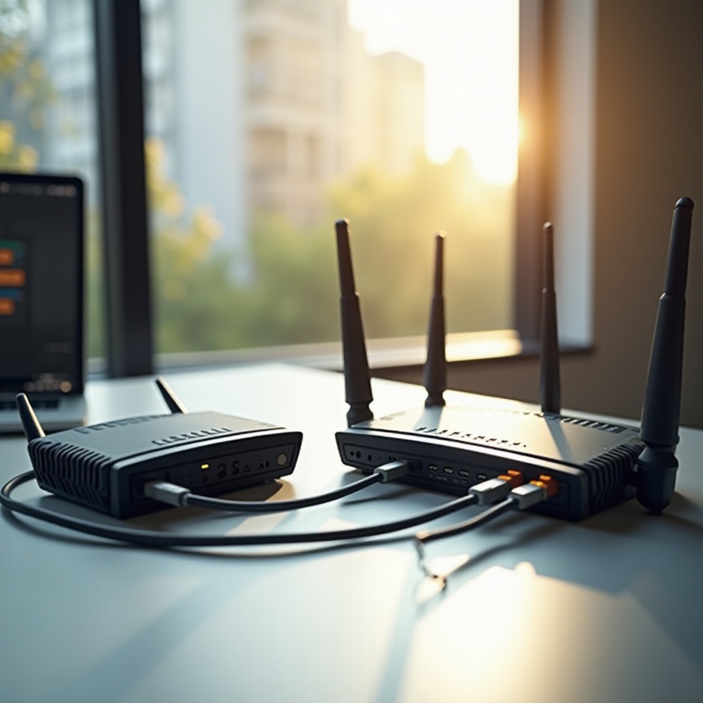 koristite drugi ruter kao prekidač