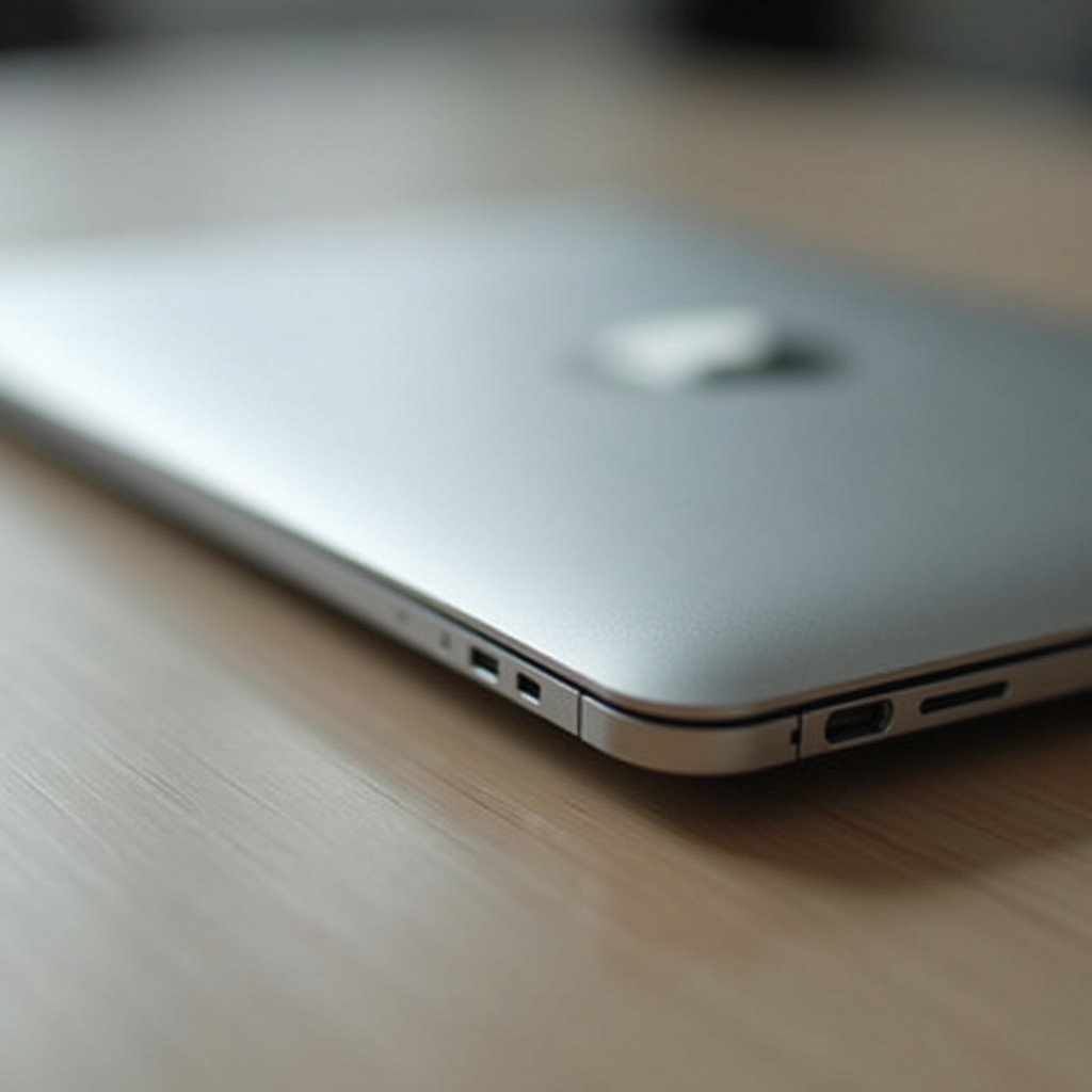 onde está o microfone no MacBook Air