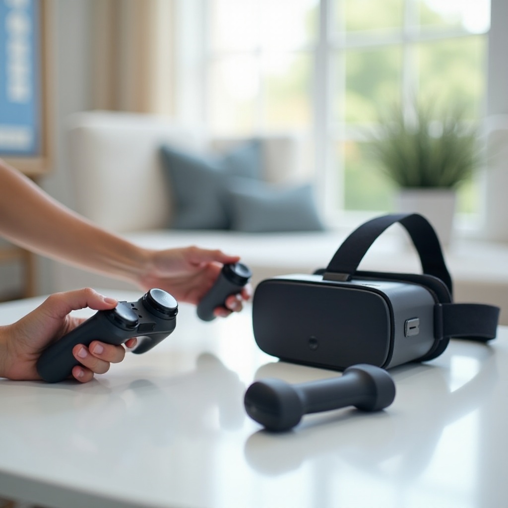 connexion des contrôleurs Meta Oculus au casque