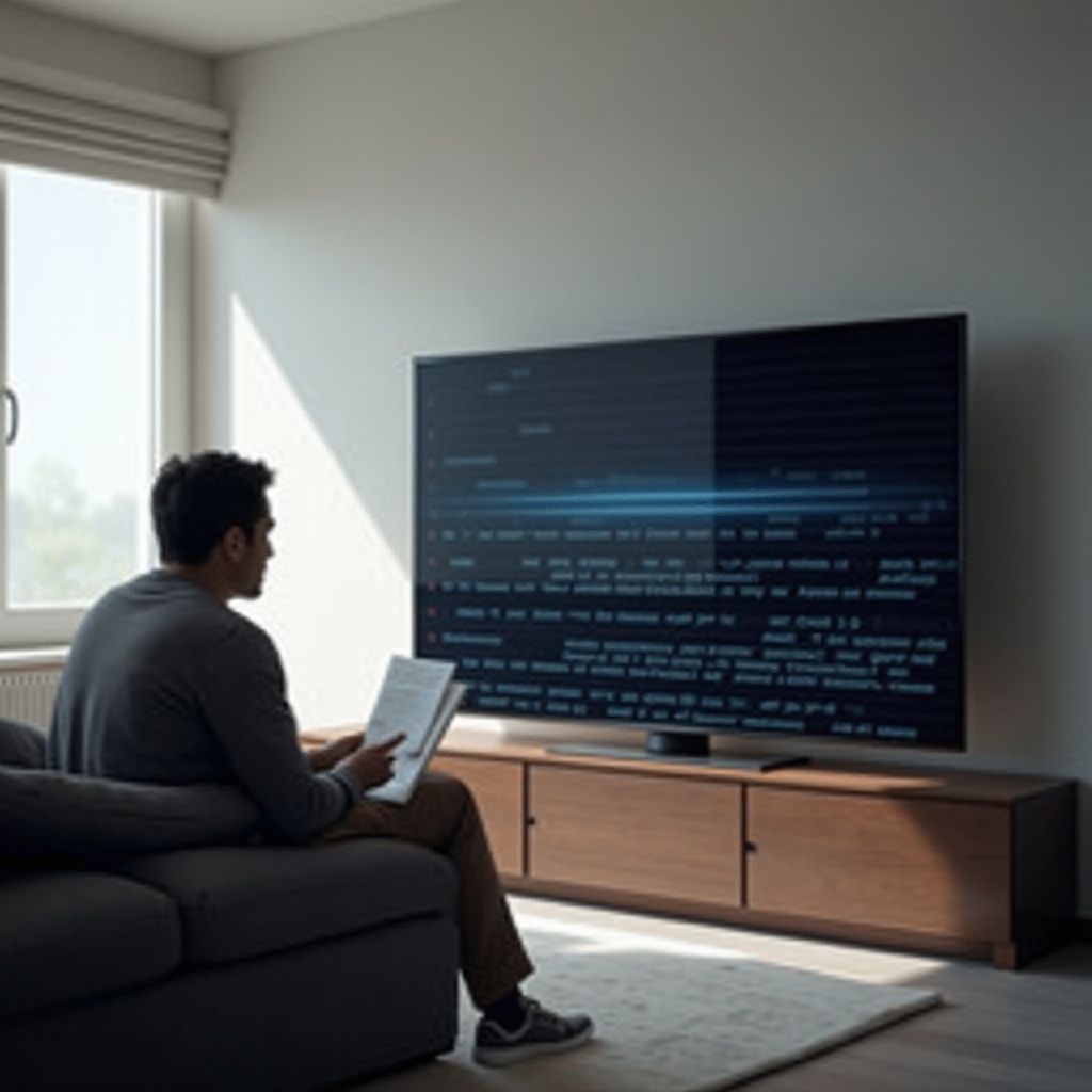 problèmes d'écran de télévision onn
