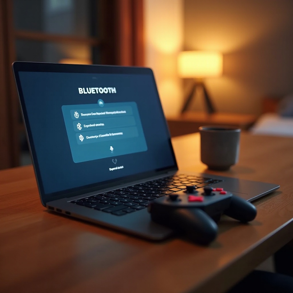 como conectar o controlador Nintendo Switch ao laptop