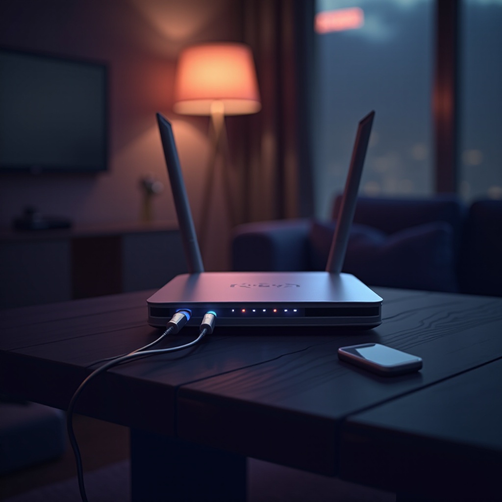 vezeték nélküli router csatlakozik a wifihez