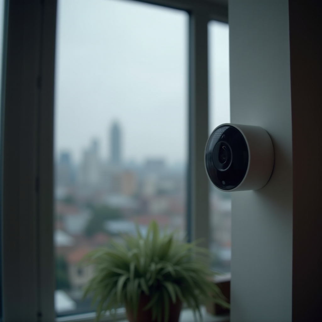 Nest Cam wewnętrzna zewnętrzna offline