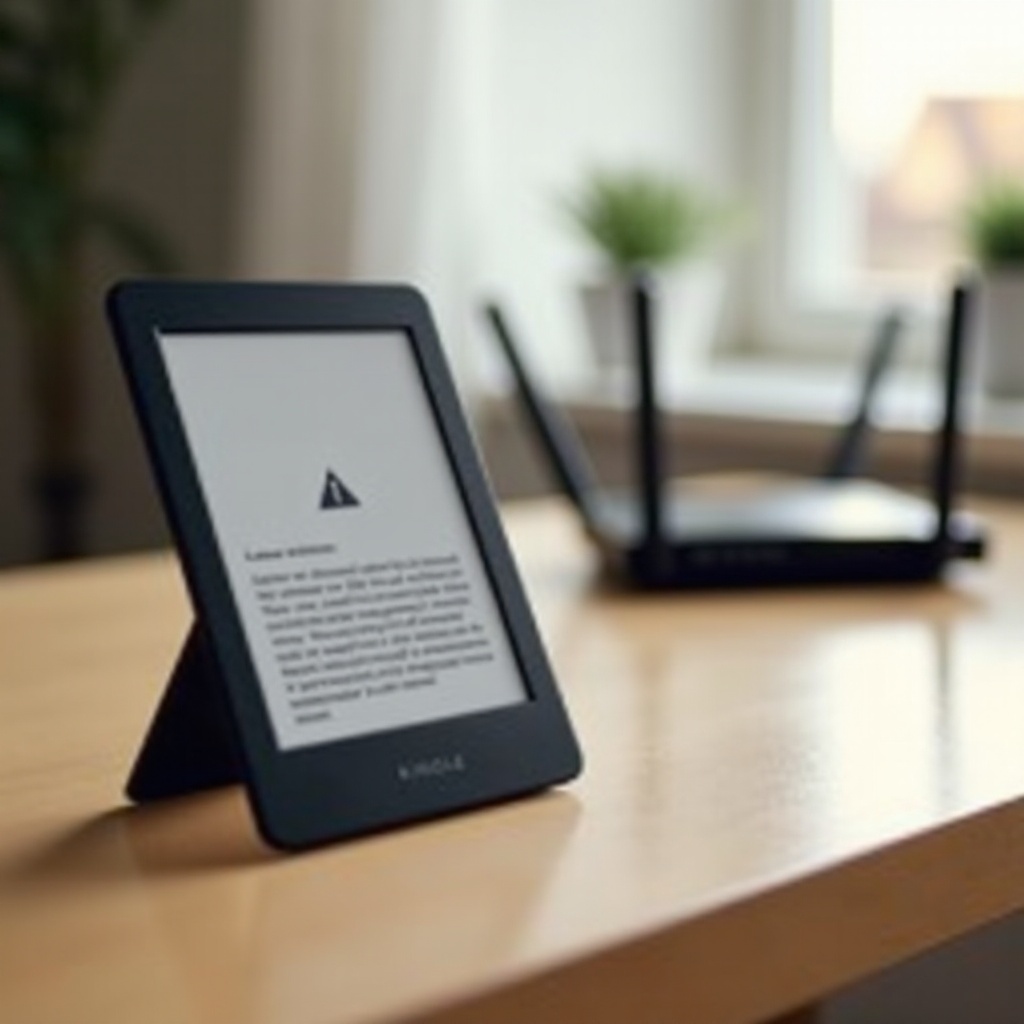 Kindle nie łączy się z Wi-Fi