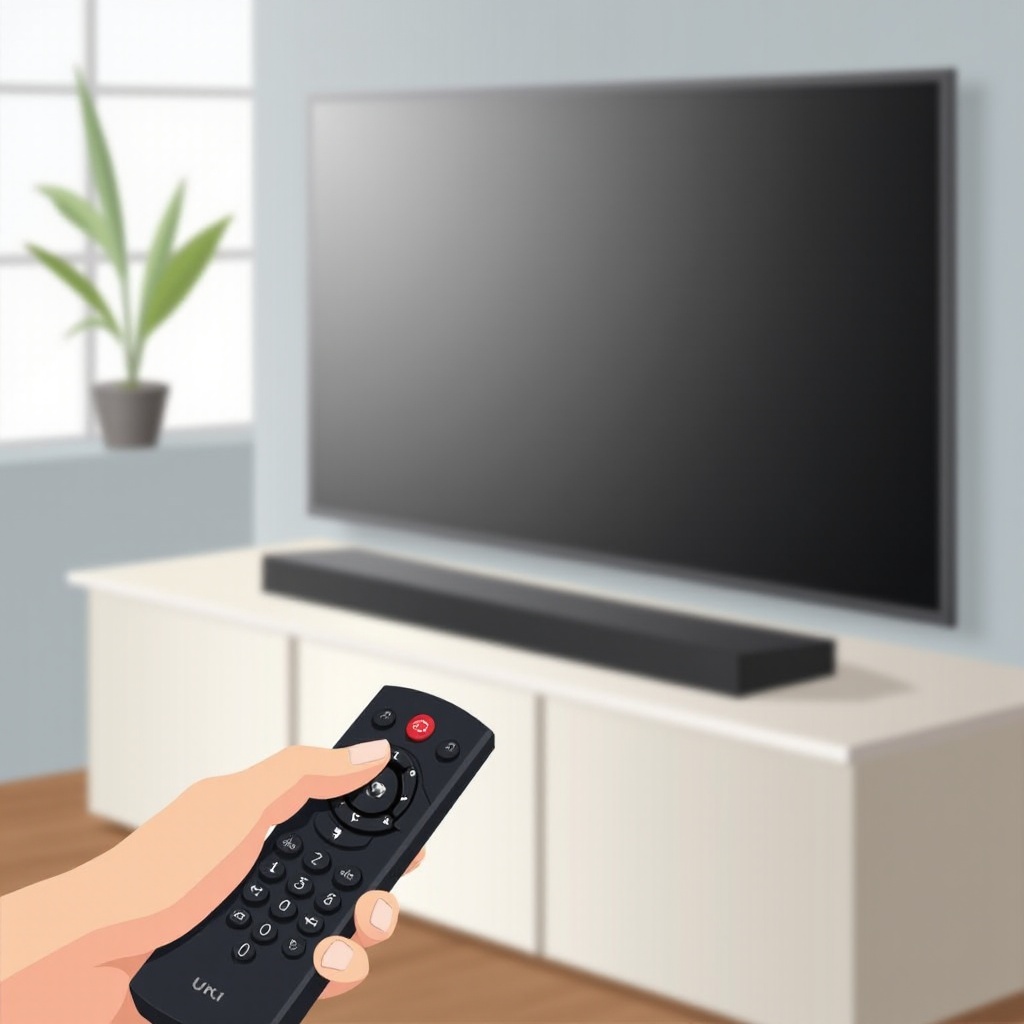 como controlar a barra de som com o controle remoto da TV
