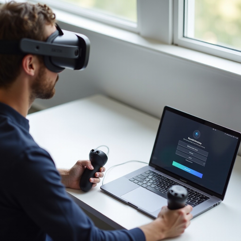 Meta Oculus vezérlők csatlakoztatása a headsethez