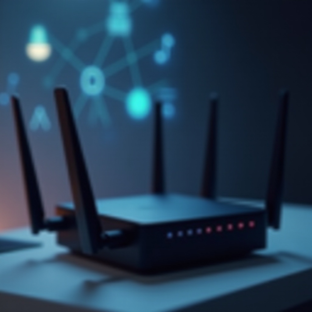 bezprzewodowy router połączyć się z wifi