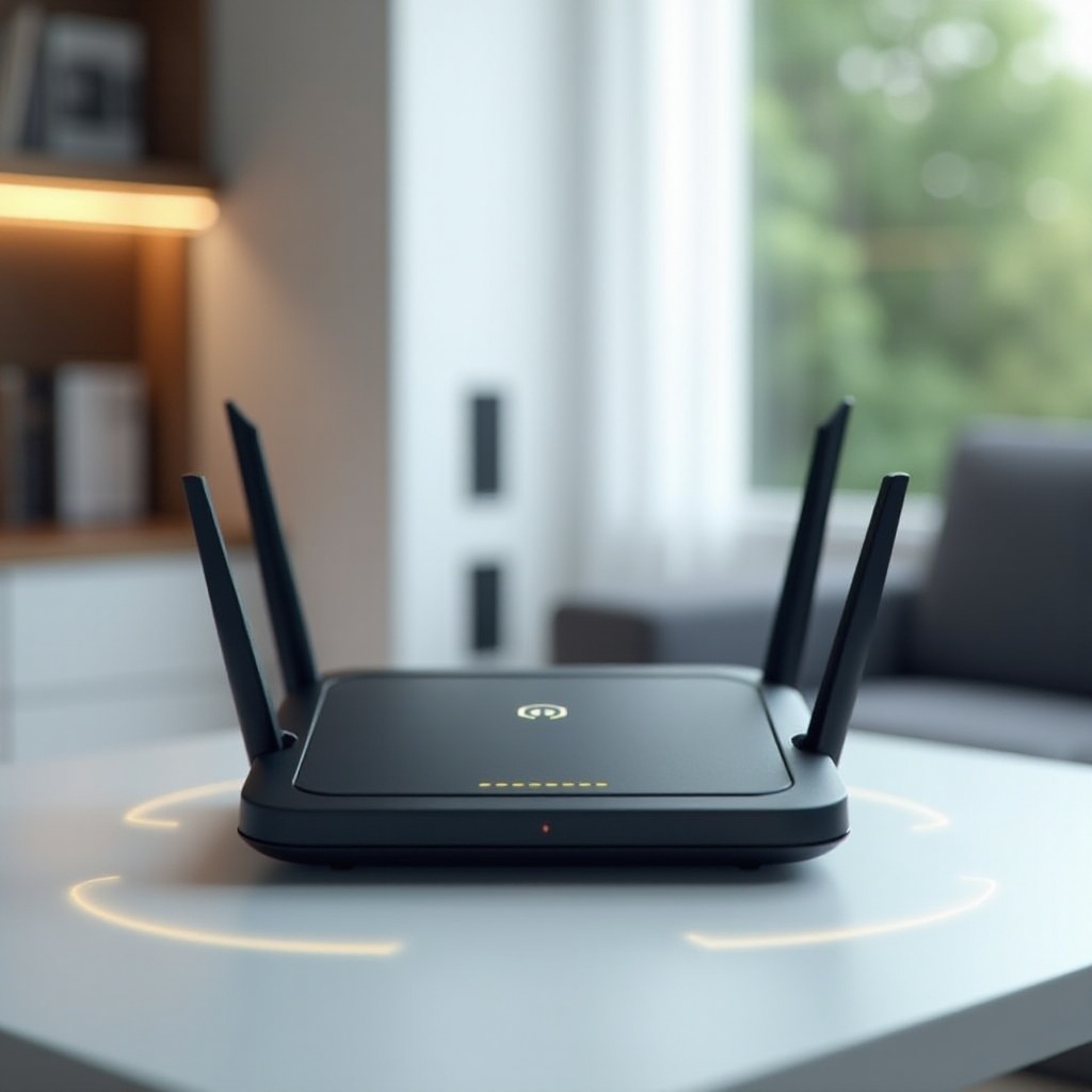 routeur sans fil connecté au wifi
